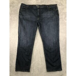 True Nation Jeans Mens 54x32 (Tag 54x34) Blue Athletic Fit Denim